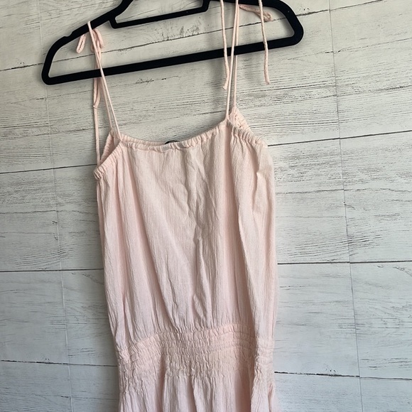 J Crew Boho Drawstring Oversized Mid Dress l SIZE S - Picture 5 of 6